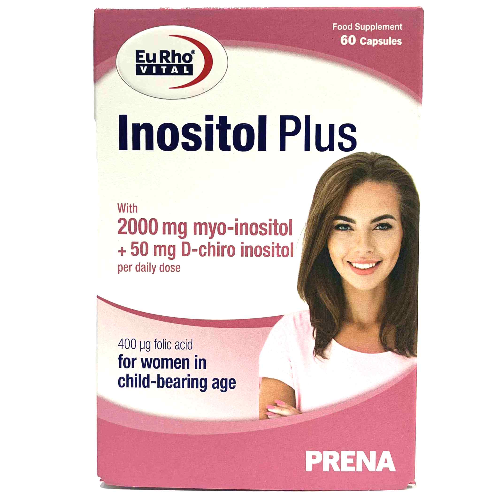 کپسول اینوزیتول پلاس یوروویتال Eurho Vital Inositol Plus 